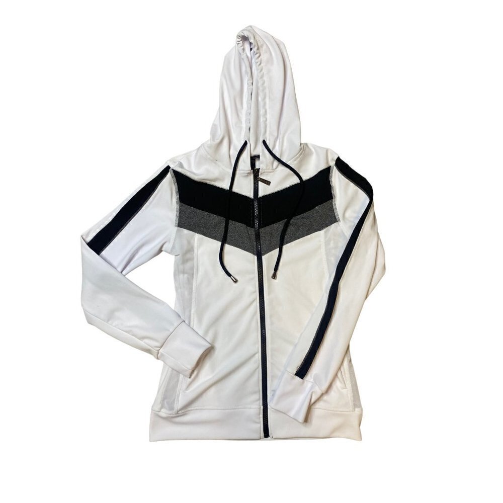 OTOS White Black Gray Jacket Size M